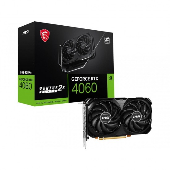MSI RTX 4060 Ventus 2X Black OC 8GB GDDR6